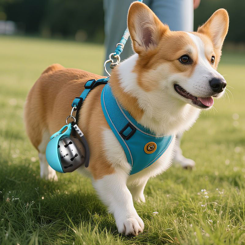 Gourde Portable pour Chien - Gamelle Intégrée Anti-Fuite